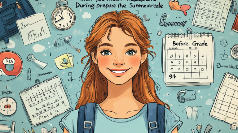 What You Must Prepare During the Summer Before 9th Grade