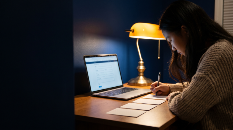 The University of California application is a separate system from the Common App: no test scores, no recommendation letters, no interviews. What UC reads beyond the transcript is the Personal Insight Questions — four answers of 350 words chosen from eight prompts. What each prompt really asks, how to choose four, how to structure 350 words, and the mistakes readers spot instantly, for families facing the November 30 deadline.
